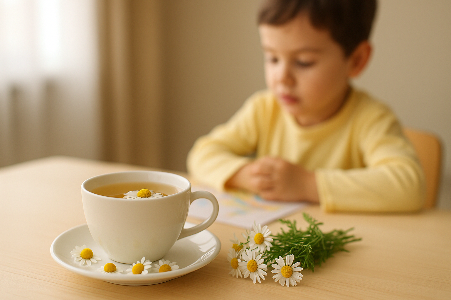 Camomila no Autismo Infantil Descubra seus Benefícios