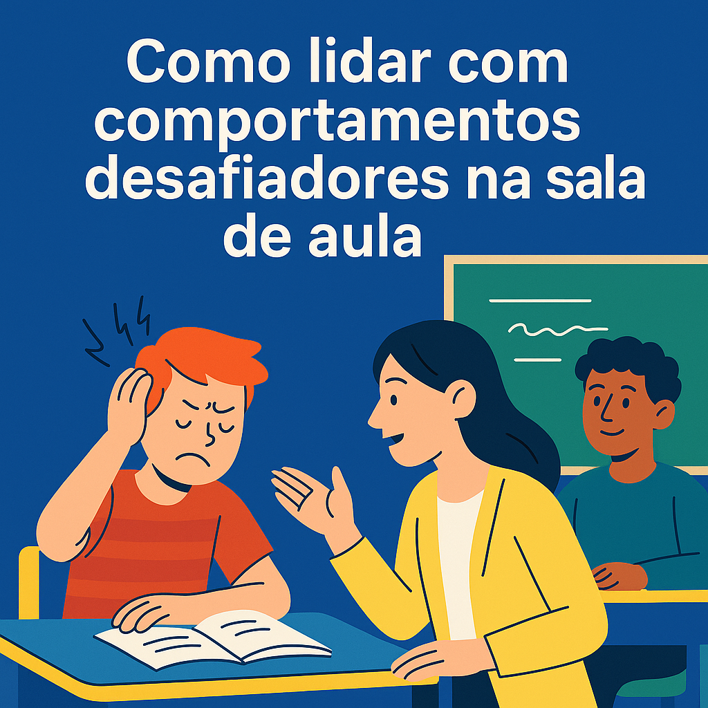 comportamentos desafiadores sala de aula autismo